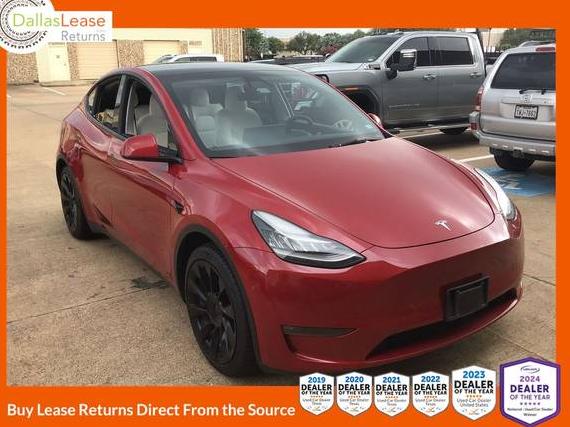 TESLA MODEL Y 2021 5YJYGAEE0MF179592 image